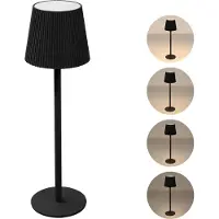 ML-Design Lampe de table LED 36 cm noire