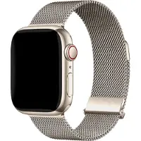 IMoshion Bracelet magnétique milanais pour Apple Watch | 38/40/41/42 mm - Starlight