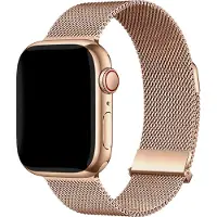 IMoshion Bracelet magnétique milanais Apple Watch | 38/40/41/42 mm - Rose Gold