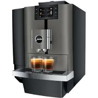 Jura - X10 Dark Inox (EB) - Machine à café automatique avec fonction Cold Brew et 35 spécialités