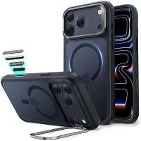 ESR Kickstand Classic Hybrid HaloLock (Apple iPhone 17 Pro), Coque pour téléphone portable, Noir