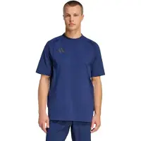 Adidas Tiro Travel Short Sleeve T-shirt Bleu XL / Regular Homme