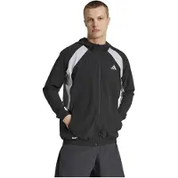 Adidas Veste Tech Apparel Tracktop hommes - Noir - EU L