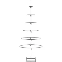 vidaXL | Sapin de Noël en métal | 150 cm, acier thermolaqué
