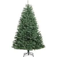 vidaXL Sapin de Noël Artificiel à Branches Articulées Vert 210 cm