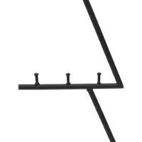vidaXL Arbre de Noël en métal pour décoration noir 60 cm