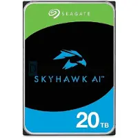 Seagate SkyHawk AI ST20000VE003 - Disque dur - 20 To - interne - 3,5 pouces (8,9 cm)