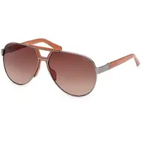 GUESS Gu00304 Sunglasses Marron Gradient Brown/CAT3 Homme