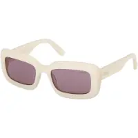 Pucci Ep0253 Woman Sunglasses Blanc Bordeaux/CAT2 Femme