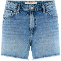 GUESS W6gd74d0726 Relaxed Fit Denim Shorts Bleu 27 Femme