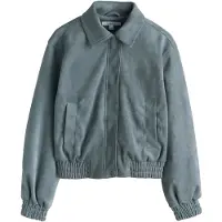 Next Veste mi-saison bleu fumé
