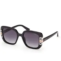 GUESS Lunettes de soleil GU00294 noir brillant 52/18/140 pour femme
