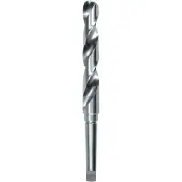 RUKO Foret hélicoïdal DIN 345 type N diamètre nominal 18 mm HSS-Co5 profilé rectifié MK2 MK2 6xD coupe à (18 millimètres)