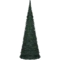 vidaXL Sapin de Noël artificiel pré-éclairé avec guirlandes vert 180cm