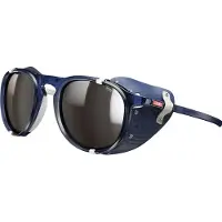 Julbo - Lunettes de soleil - Millenium Bleu/Blanc SP 4 en Cuir
