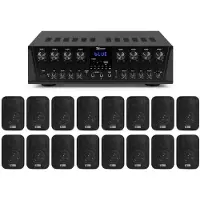Power Dynamics Sistema Audio PV280BT (Actif), Haut-parleur PA, Noir