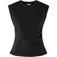 Y.A.S. Pina Top Sleeveless Blouse Noir L Femme