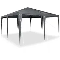 vidaXL Tente de réception blanche 600 x 400 x 266 cm en polyéthylène et acier