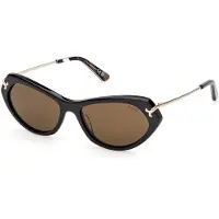 Pucci Ep0251 Woman Sunglasses Noir Brown/CAT3 Femme