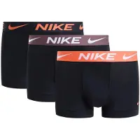 Nike 0000ke1156 Trunk Boxers 3 Units Noir S Homme