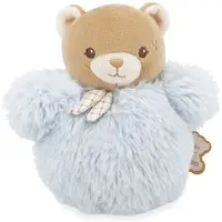 Kaloo Ours en peluche bleu - un ours en peluche tout doux pour les bébés et les tout-petits
