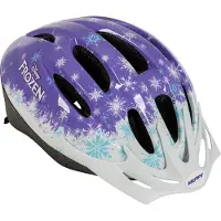Toimsa Casque vélo enfant Huffy Frozen La Reine des neiges 5+ réglable violet