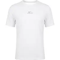 Nike T-Shirt fonctionnel 'PRO' gris clair / blanc