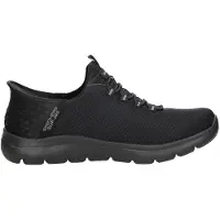 SKECHERS Slip-Ins: Summits - Wide Fit Sportief - Zwart - Maat 50.5