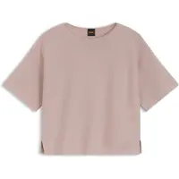 Hugo Boss pour femme. 50560012 Jersey Fouetta rose (XS), Casuel, Coton, Manche courte