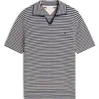 Tommy Hilfiger Pull-over 'JONNY' bleu marine / blanc