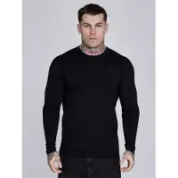 SikSilk T-Shirt noir