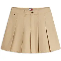 Tommy Hilfiger Jupe 'Washed Pleated Mini' beige