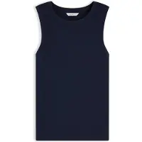 Tommy Hilfiger Multistripe Sleeveless T-shirt Bleu XL Femme