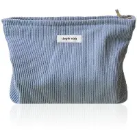 OEM Sac en velours côtelé pratique pour femmes, turquoise, polyvalent : idéal pour les études, les aventures, les vacances ou une virée shopping