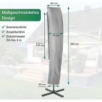 OEM Tapis de sol pour parasol de plage de 2 à 4 m – imperméable, résistant aux UV et durable