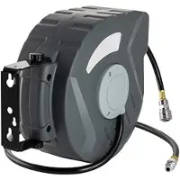 OEM Tuyau en plastique gris pour installations à air comprimé, longueur 11 mètres, diamètre 3/8 pouces