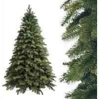 OEM Sapin de Noël artificiel réaliste de 180 cm - Écologique et ignifuge, idéal pour les fêtes