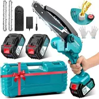 OEM Mini-tronçonneuse électrique - Petite - Tronçonneuse à main - À batterie - Tronçonneuse sans fil