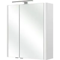 OEM Miroir en bois blanc brillant 200 x 600 x 700 cm - Quickset 359