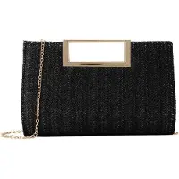 OEM Sac à main de soirée d'été pour femme, sac tissé pour mariages et cérémonies
