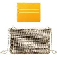 OEM Pochette de nuit pour femme avec compartiment à cartes, petit sac à dos pour femme, pochette de soirée brillante pour femme.