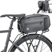 OEM Sac de bagage étanche pour vélo de 26 litres, compatible avec les porte-bagages, sacoche polyvalente pour vélo, sacoche pour vélo de course, sacoche de voyage pour vélo.
