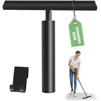 OEM Robinet de douche en silicone Wisser noir, réglable de 25 à 95 cm, avec support, robinet de douche Wisser