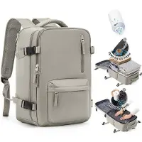 OEM Valise de voyage sous vide pour femme, sac à dos avec airbag, bagages, imperméable, compressible
