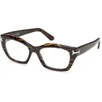 Emilio Pucci Lunettes de Vue - - EP5270 - Acétate (front) - Havana/striped - Femme