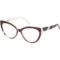 Emilio Pucci Lunettes de vue - - EP5215 - Acétate - Animal/monocolor (rouge) - Femme 54/15/140