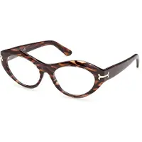 Emilio Pucci Lunettes de Vue - - EP5269 - Havana/striped - Acétate - Taille 54/17/140