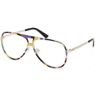 Emilio Pucci Lunettes de Vue - - EP5267 - Femme - Monture métal - Motif animal multicolore