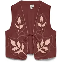 Vero Moda Gilet 'VMJamila' nude / marron