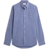 Tommy Hilfiger Chemise bleu foncé / blanc